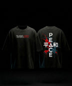 Peace Oversized Tee | Premium Edition | 260 GSM | Purposestore