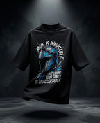 Pain Is Inevitable Oversized Tee | 260 GSM | Purposestore