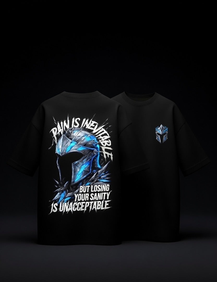 Pain Is Inevitable Oversized Tee | Premium Edition | 260 GSM | Purposestore